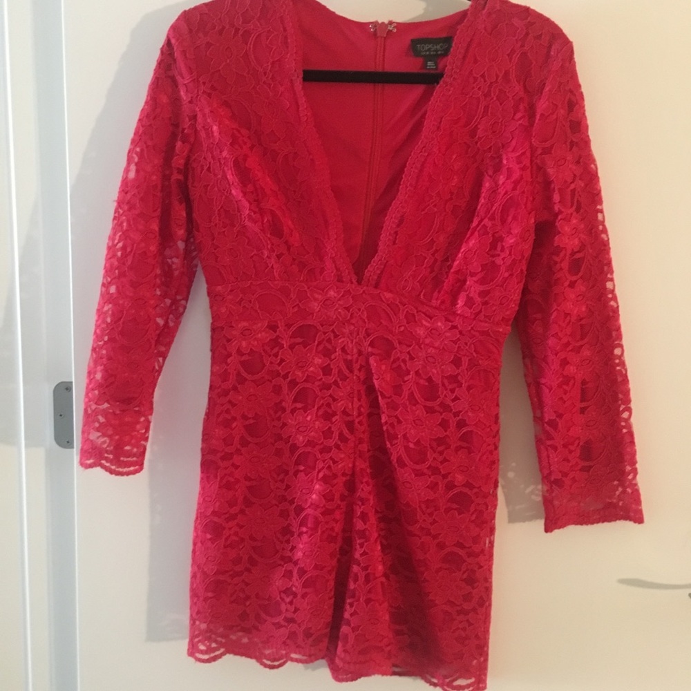Top Shop Lace Romper